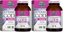 Garden of Life Multivitamin for Women, Vitamin Code Women's Multi - Whole Food Womens, Iron, Folate not Folic Acid, Vitamin A and Probiotics for Womens Energy, 240 Vegetarian Capsules, (Pack of 2)