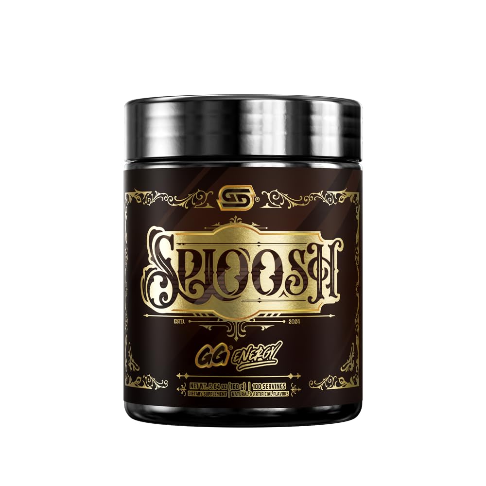 Gamer Supps GG Energy - Sploosh by CottontailVA (100 Servings) - Keto Friendly Gaming Energy and Nootropic Blend, Sugar Free + Organic Caffeine + Vitamins + Immune Support, Powder Drink