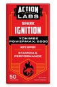 Action Labs Yohimbe PowerMax 2000, Men's Support for Stamina and Performance, Yohimbe, Magnesium, Calcium, Phosphorus, 50 Capsules, 25 Servings