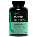 LEGION Athletics Ascend Nootropic - 记忆和焦点全自然脑辅助器 - 诺特罗比脑辅助器 配有Alpha-GPC的大脑辅助器 - 警报和Mood辅助器的大脑辅助器 30个服务器