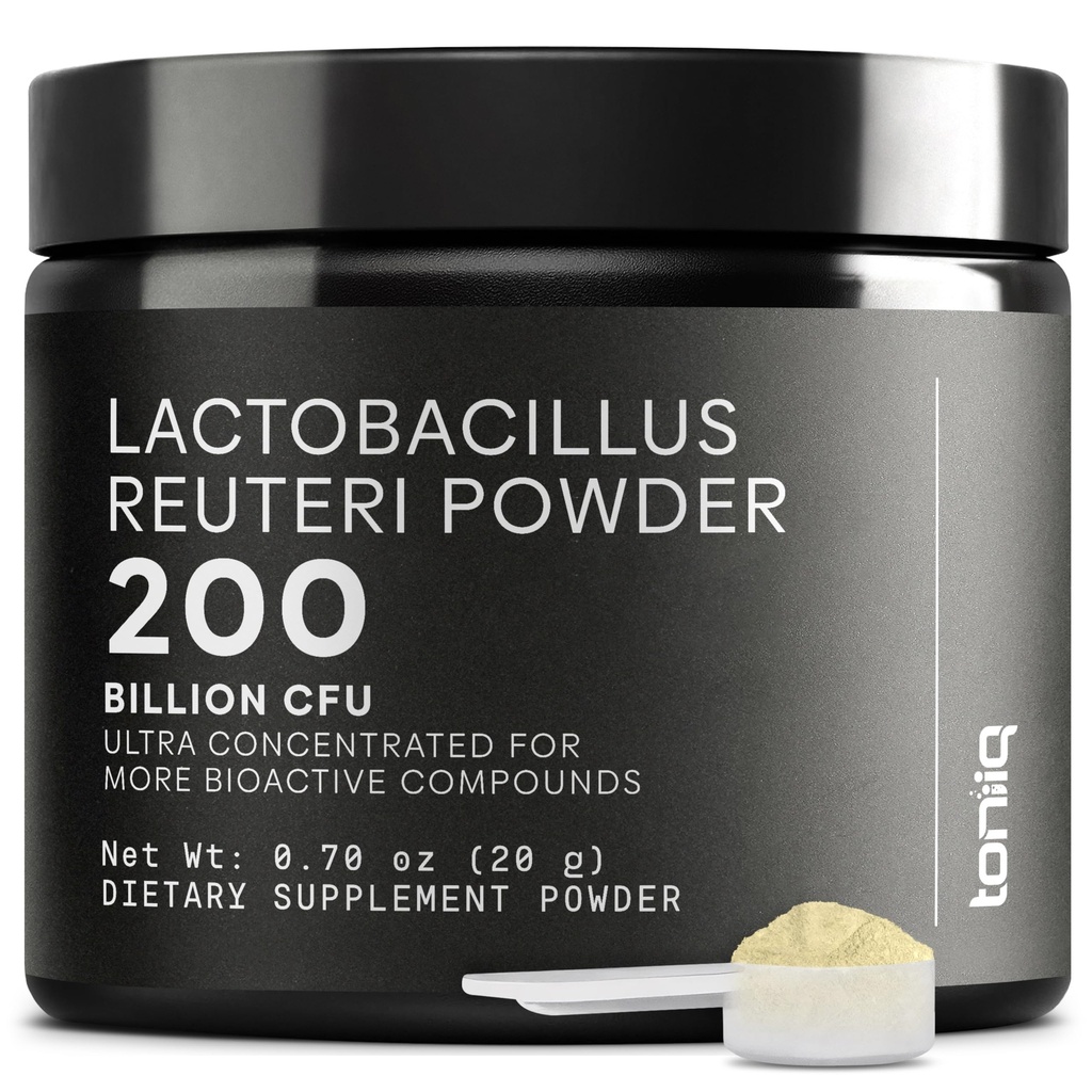 L Reuteri Yogurt Starter & Probiotic Powder – Ultra High Strength 200 Billion CFU Pure Lactobacillus Reuteri – 3rd Party Tested, Shelf-Stable, Single-Strain – 20g