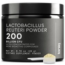 L Reuteri Yogurt Starter & Probiotic Powder – Ultra High Strength 200 Billion CFU Pure Lactobacillus Reuteri – 3rd Party Tested, Shelf-Stable, Single-Strain – 20g