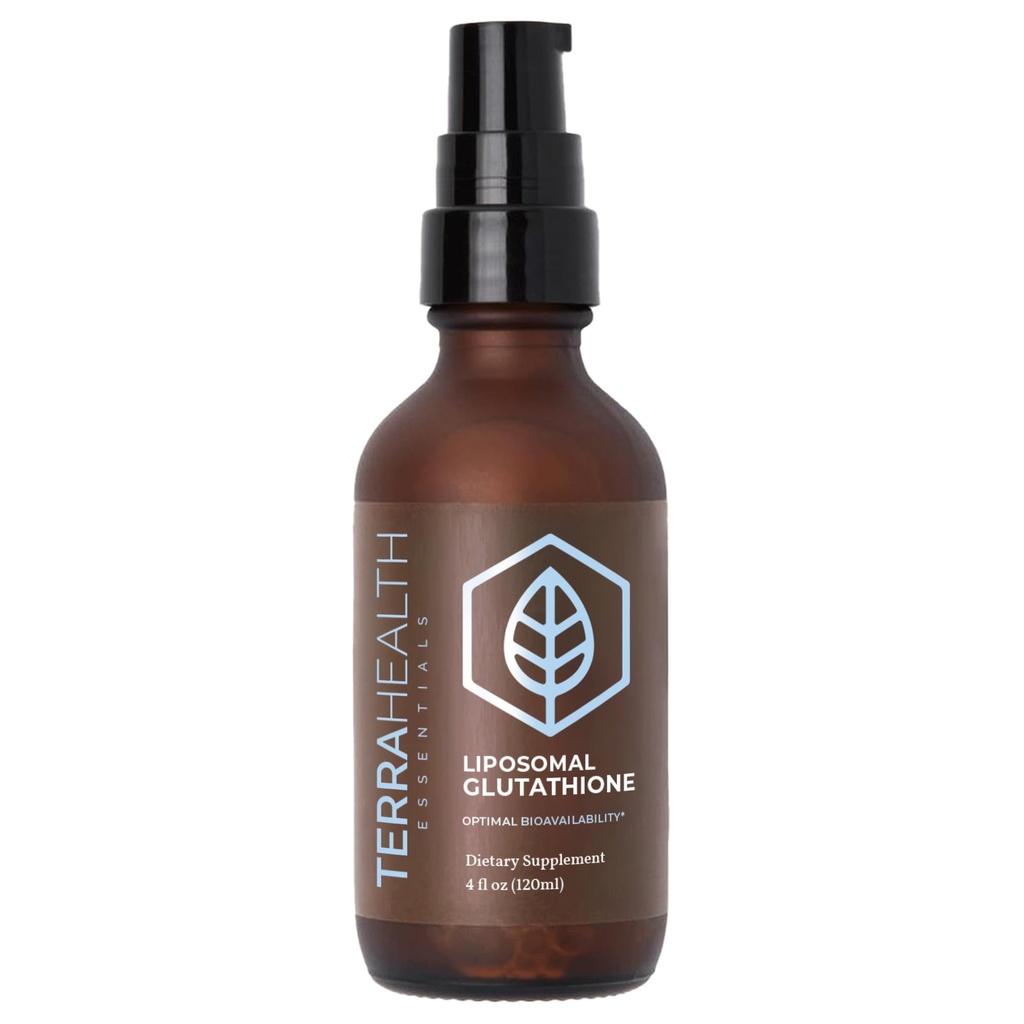 Terra健康基本知识 -- -- Liposomal Glutathione -- -- 支持豁免、皮肤、头发和健康老龄化 -- -- 最大吸收性Glutathione补充剂 -- -- 30天供应,2oz