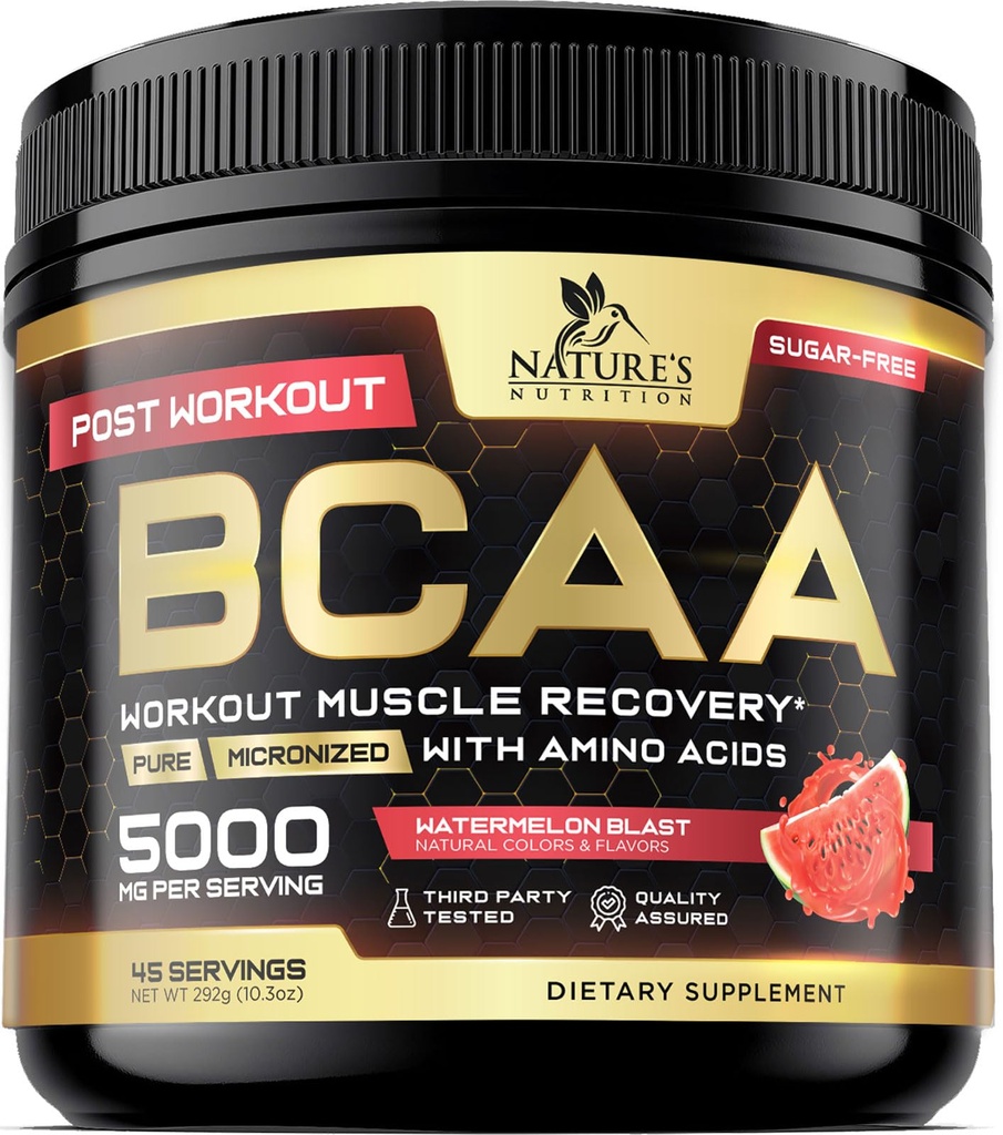 肌肉复苏 含BCAA、L-Glutamine和氨基酸的饮料粉 -- -- 产后最佳肌肉复苏补充剂 -- -- 无糖、分枝链氨基酸补充剂 -- -- 45种