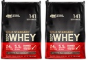 Optimum Nutrition Gold Standard 100% Whey Protein Powder, Extreme Milk Chocolate, 10 Pound (Packaging May Vary) (Pack of 2)