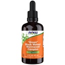 Now Suppers, Green Black Walnut Wormwood 复合液体与滴水器,草药补编,2-Ounce