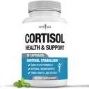 NEW AGE Cortisol Supplement for Women - Cortisol Detox Manager Reducer- Ashwagandha, GABA, 5 HTP, L-Tryptophan, L-Theanine - 90 Count