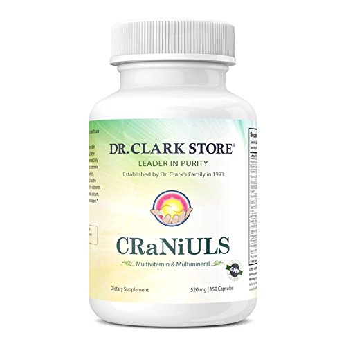 Clark Store CraNiULS博士(多维生素和矿物),520 mg 150 Gelatin Capsules
