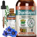 Rejuvica Health DigestaPro - 高级文摘比特斯补编 - 液体交付更好的吸收 - Gentian, Artichoke, Burdock, Chanca Piedra, Ginger & More!