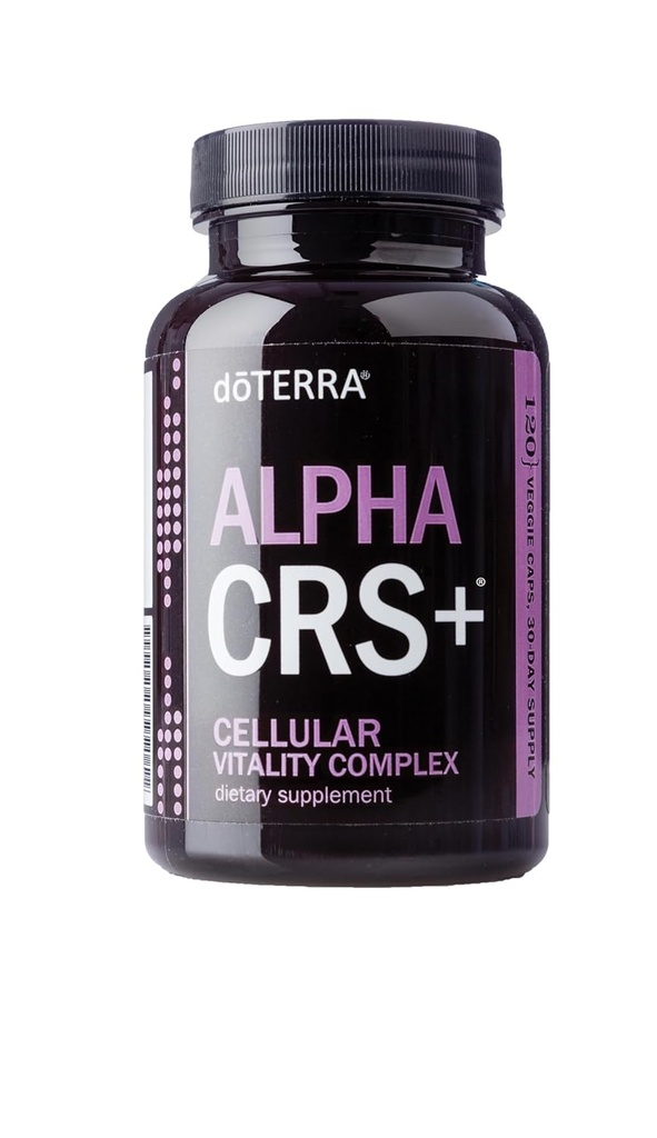 doTERRA - Alpha CRS+ 细胞维生复合体 - 提供抗氧化剂保护 - 防止出现胃气 - 120 Veggie Caps