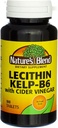 Nature's Blend Lecithin Kelp-B6 with Cider Vinegar 100 Tabs (模型:079854600704) 互联网档案馆的存檔,存档日期2014-07-04.