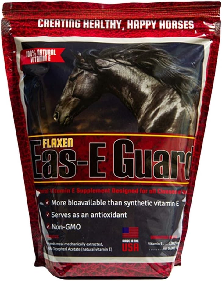 Flaxen EAS-E Guard 4 lb,天然维生素E Equine 补充剂,含有重要的抗氧化剂