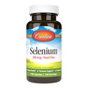 Carlson - Selenium, 200 mcg 无酵母, 前列腺健康和免疫支持,抗氧化剂,180胶囊