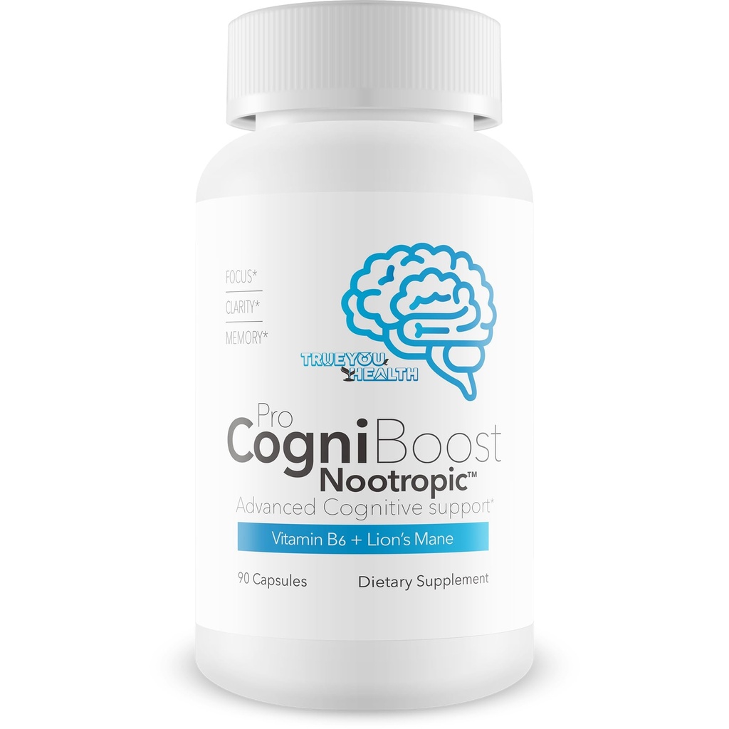Pro Cognit Boost Brain 补充 - 顶级记忆和清晰组合 - 我们为整体脑健康与功能设计的最佳 Pro Cognit boost Nootrotic 补充 - 与 Pro Cognitboost Brain 补充