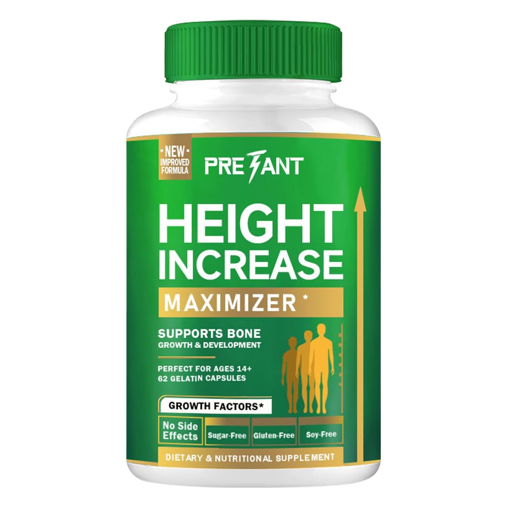 PreTANT - Growth Capsules to grow Taller - 用钙加增功率换骨力 - Natural Get Taller 补充 - 饮食食用保健
