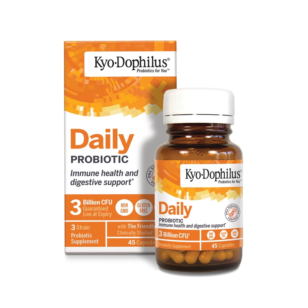 Kyolic Kyo-Dophilus Daily Probiotic, Immune 健康与消化支持*, 45页