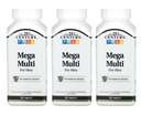 21st Century Mega Multi for Men, Multivitamin & Multimineral 90 tablets Pack of 3