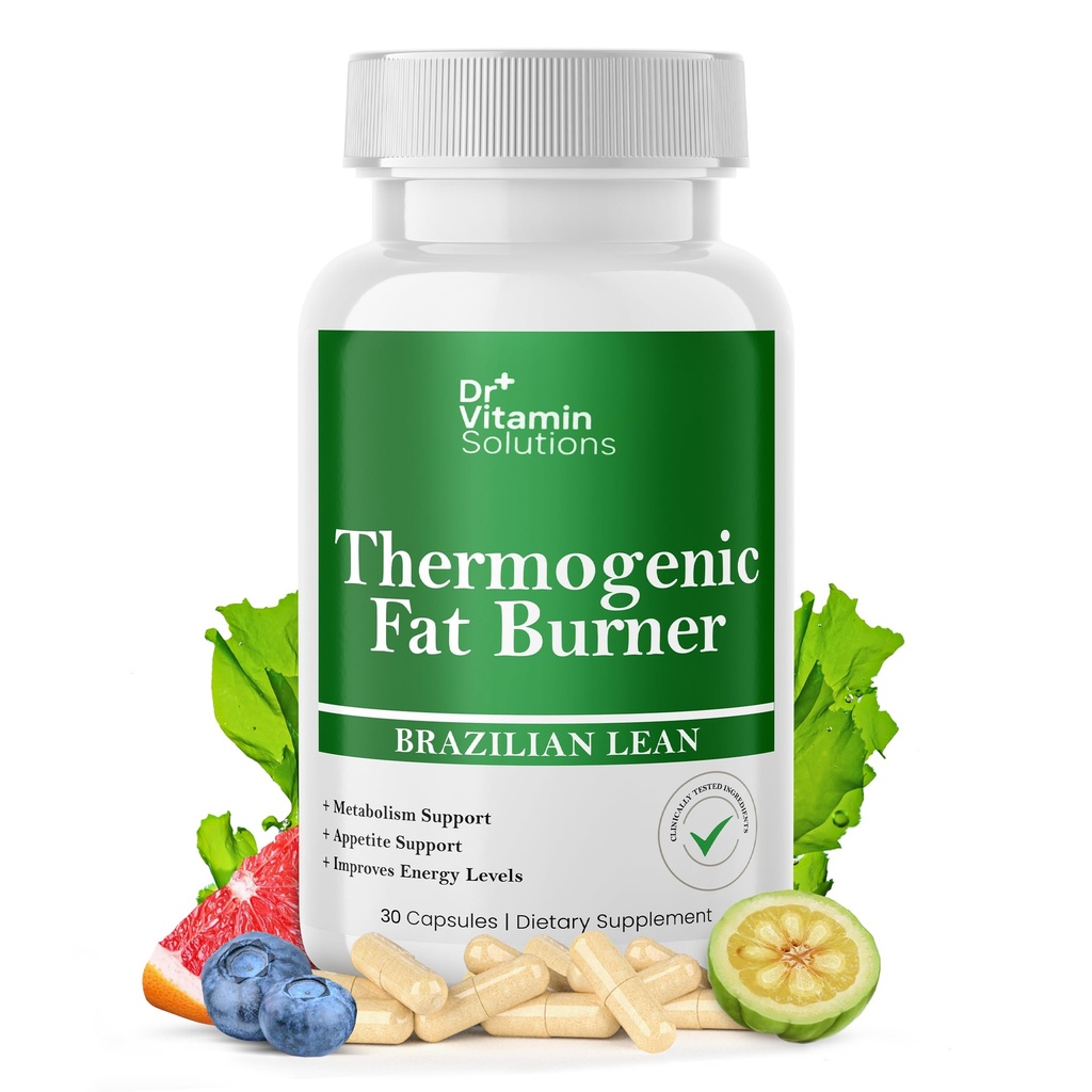 女性和男性的热致性脂肪燃烧器——巴西精益饮食药丸 — — Appetite Sprintant & Detabolism Booster w/Green Tea, Garcinia, ACV — — Belly Fat, 能源与企业支持,非GMO,美国制造