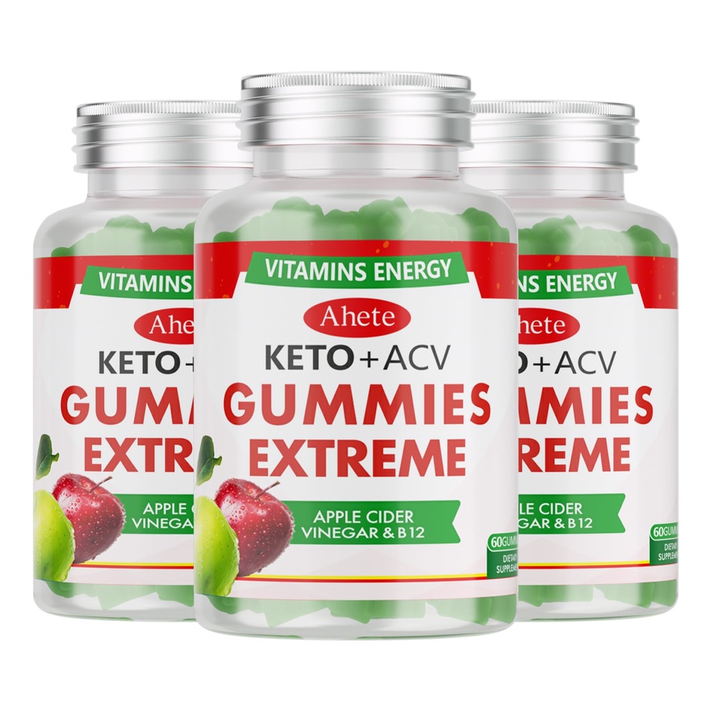 Keto Apple Cider Vinegar Gummys with Vitamin B6, B12, Folate & Beet Root, Keto ACV Gummy Supports Daily Wellness & Demobolism, Natural Apple Flavor, 180 Gummys (90日供应) 互联网档案馆的存檔,存档日期2011-12-21.