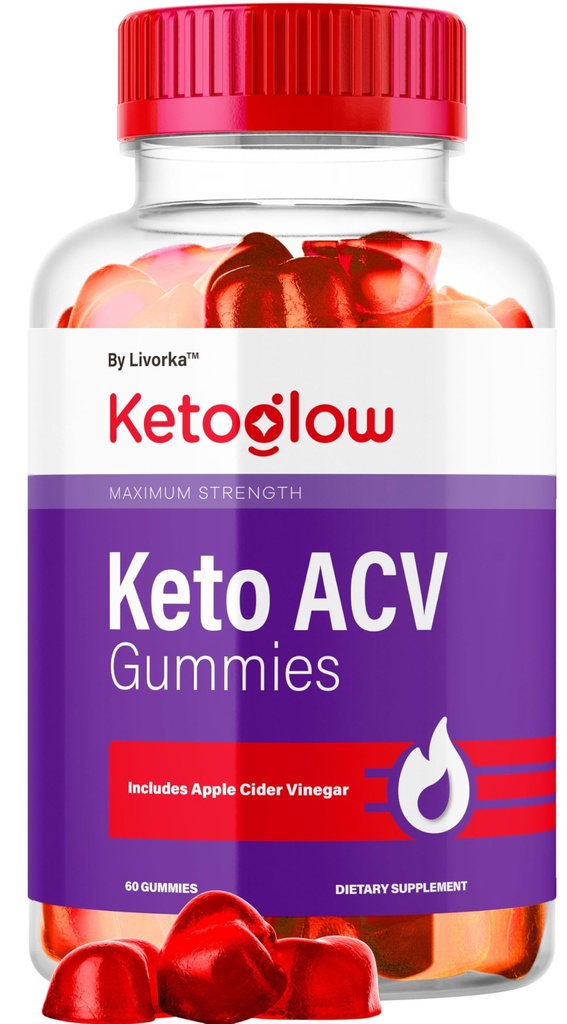 KetoGlow Keto ACV Gummys - 官方 Keto Glow Gummys ACV Premium All Natural Gummys 1050mg, Keto Glow Apple Cider Vinegar 高级公式 KetoGlow 支持审查 60 Gummys 1个月
