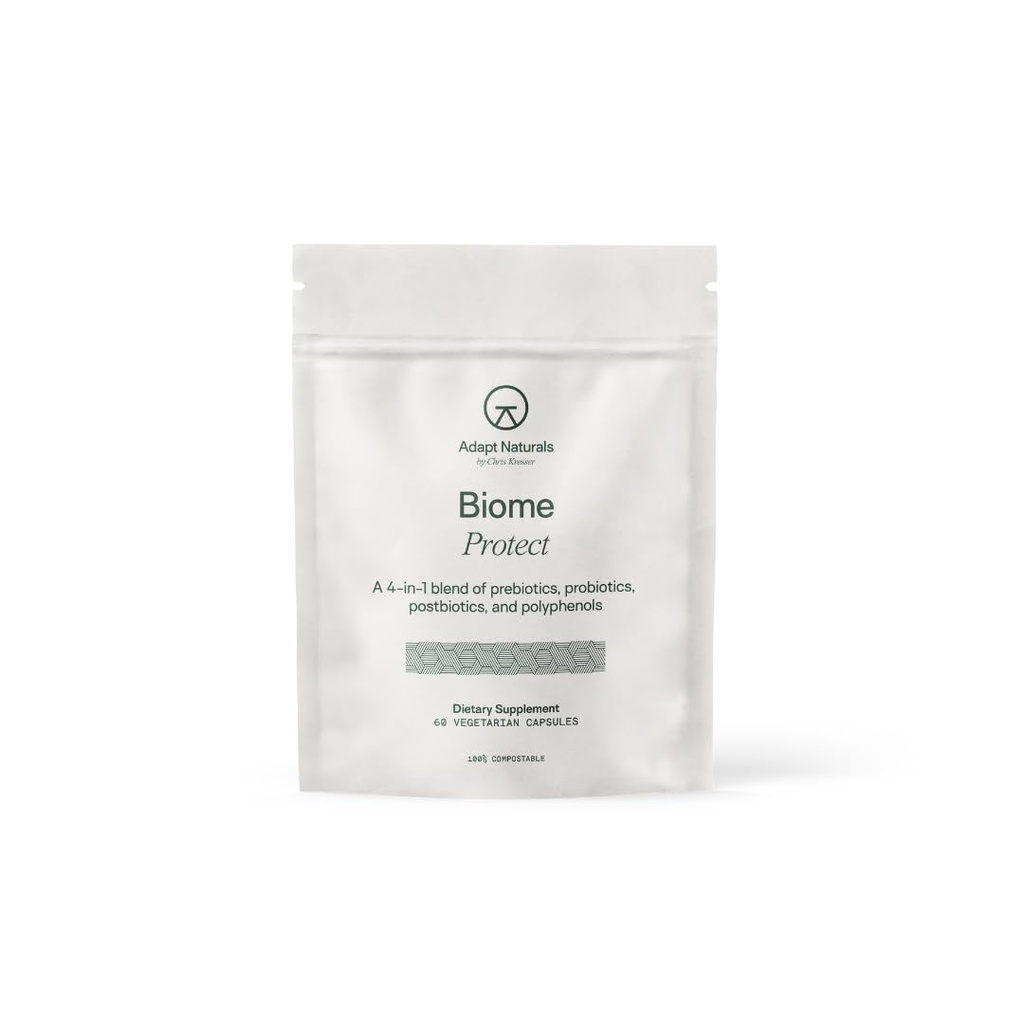 Naturals 4-in-1 Biome 保护前生素,补充后生素和微生素的多酚,Gut 健康与保护男女,30天供应