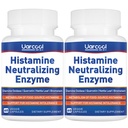 DAO Enzyme 补充 Histamine Diamine Oxidase 补充平滑文摘 - 美国制造 - 60 软胶(2瓶)