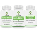 VitaMonk Quercetin, HistaResist & Low Histamine Probiots - Imune, 消化剂和抗氧化剂支持 - Quercetin 500mg, DAO Enzyme, 45亿 CMU