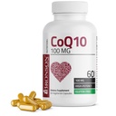 Bronson CoQ10 100 MG 高能动电池能源生产,60个植物卡普尔