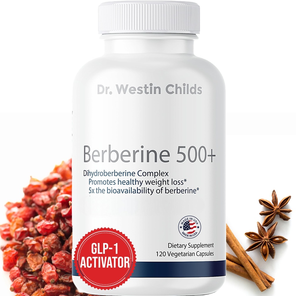 Westin Childs Dihydroberine博士 对女性和男性、心血管、Gut、甲状腺、和免疫辅助物加Alpha Lipoic酸补充200毫克 - 可能为5X More effective Than Berberine HCL → 60 Ct