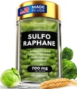 Sulforaphane 补充 有机椰子芽 | 固化 硫for 由 Broccoli Florets 和种子 | 有机硫 Supplement 补充 120 Pills | 1 Pack