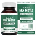 SoAactive® 牛奶连翘:10X 更有效 牛奶连翘生素,优化为基本生物活性 西利宾 A & B Plus Bilear® Artichoke 提取器 & Bile 增强器 - 肝脏支持 → 60 服务