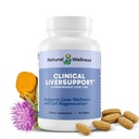 Natural Wellness Clinical Liver Support – Physician-Formulated Milk Thetle & Crucumin Blend 用于解毒,修复与健康liver函数 – 12 强力成分,最大吸收