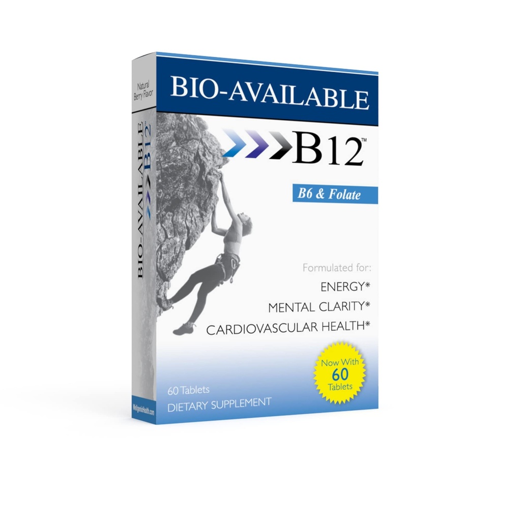 Wellgenix Bio Professional Daily Multivitamins (60 cm) - 与维生素甲基B12, B6, Folate & Biotin 的焦点支持公式 - 副语言能量和饮食对Immune和整体健康的补充