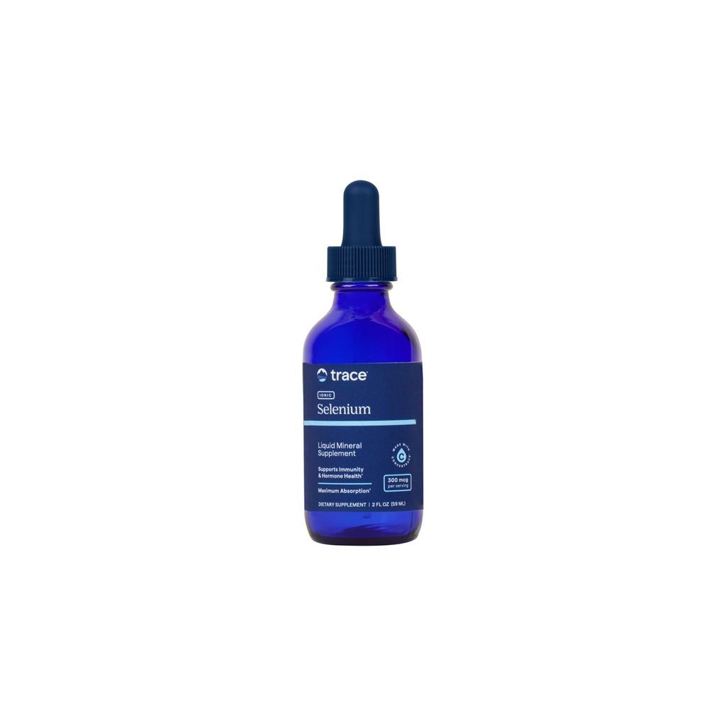 跟踪矿物 液态离子硒 - 高吸附硒对日常免疫支持-Hormone & Antioxidant Support - Gluten - Free - Vegan - N-GMO - 2 fl oz(48 services, 1 pack)