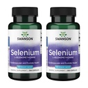 Swanson Selenium(L-Selenomethionine) - 草药补充剂促进心脏健康与前列腺健康 - 可能支持免疫系统和甲状腺健康 - (300卡普尔,每包100毫克)