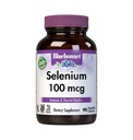 Bluebonnet Selenium 100mcg Capsules(L-selenomethionine) - 强抗氧化剂支持 - 氨酸复合硒对女性和男性的补充 - Vegan, Non-GMO, Gluten-Free - 90 蔬菜 Capsules