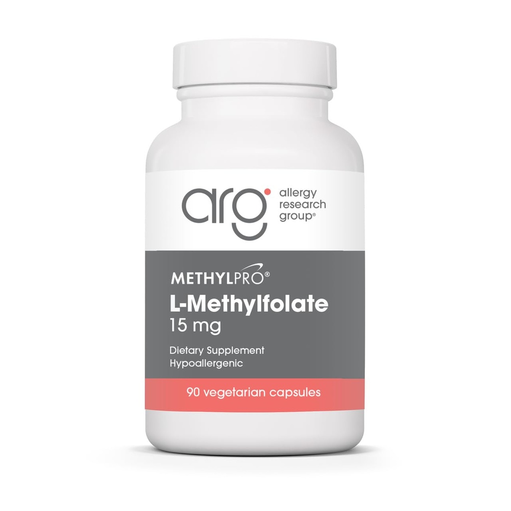 MethylPro L-Methylfolate 15 mg - 用于脑健康与神经递质支持的生物可用Folate补充剂 - 蔬菜和假素 - 90 services - 90 counter