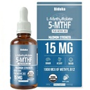 有机L-Methylfolate 15 mg + 甲基 B12 1000 mcg 液滴-60 作用