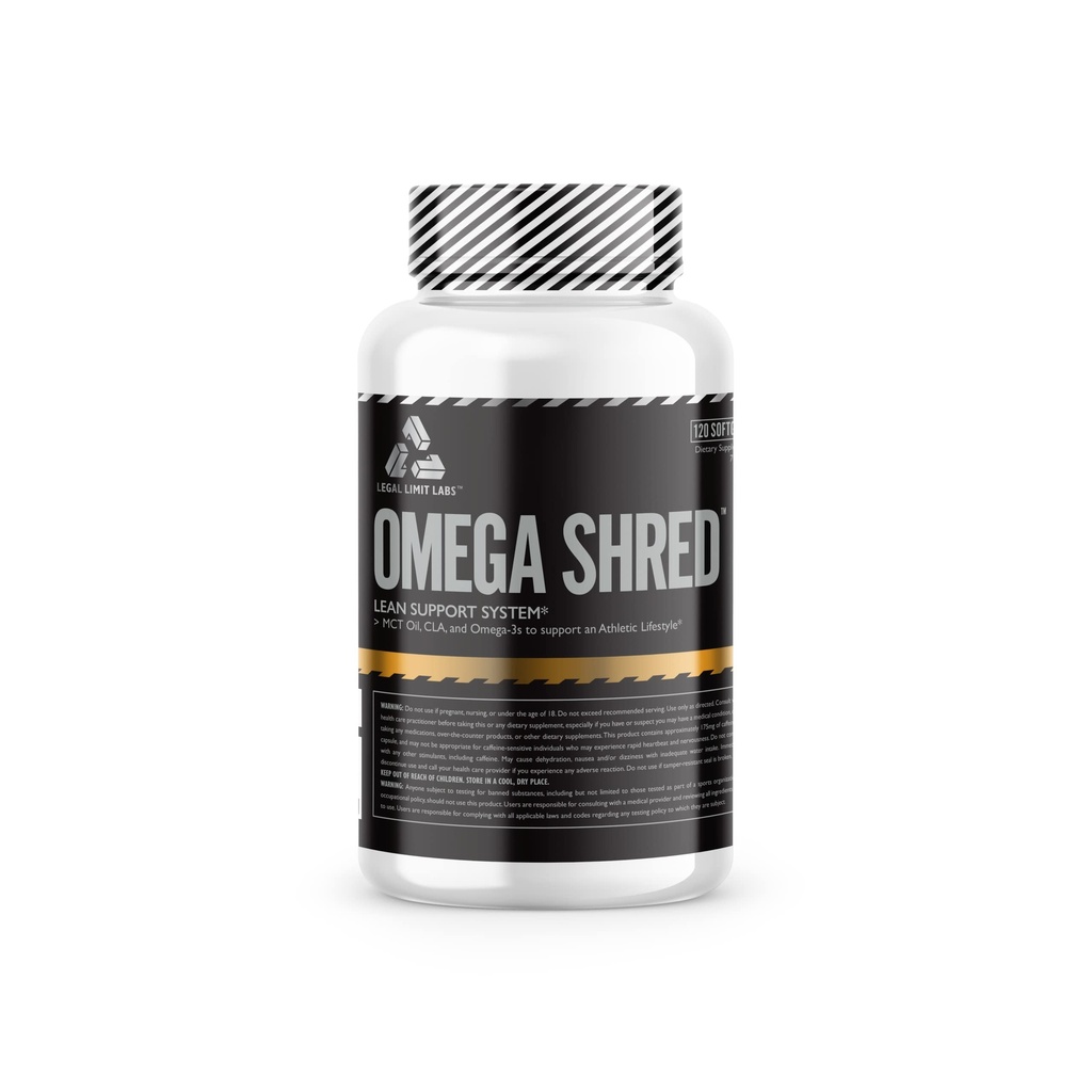 法律限制实验室 Omega Shreds - MCT、CLA、DHA