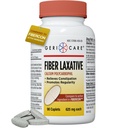GeriCare Fiber Laxative - 625mg Calcium Polycarbophil Fiber 男女辅助剂 - 对便秘和出血的有效OTC救济 - 不溶性纤维盖(90个计数)