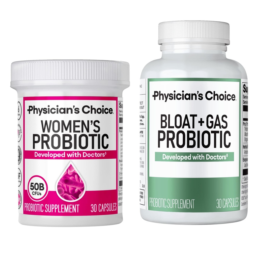 医学家的CHOICE 女子30cm+ Bloat & Gas Probiot 30cm - 高级消化健康包 妇女
