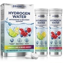 Hydrogen Water Tablets, Molecular Hydrogen Tablets for Drinking Water with 200mg Magnesium, 100 H2 Tabs (Lemon-Lime & Mixed Berry), Antioxidant & Recovery Support, Boost Daily Energy