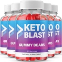 Blast Keto ACV Gummies, Keto Blast ACV Gummies, Blast Keto + ACV Gummys Supplement - Maximum Strength, All Natural Support Formula Keto+ACV, Official BlastKeto Premium Gummy Reviews (5 Pack)