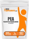 Bulk Assupports.com 棕榈酰乙酰胺粉末 - Pea Assuppose, 棕榈酰乙酰胺用于免疫支持 - Gluten Free, 600mg / service, 1kg(2.2磅)(包1)