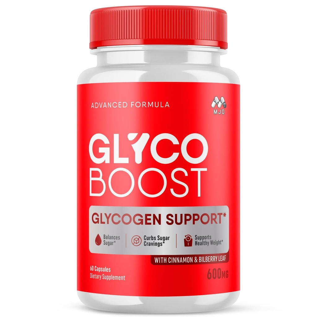 Glyco Boost Capsules, Glycoboost Advanced Glyco Support Supplement Pills - All Natural Glyco Boost Vitamin Formula Caps - Maximum Strength Daily Capsule for Energy and Wellness Support (60 Capsules)