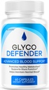 Glyco Defender Capsules - Official GlycoDefender Advanced Glycogen Support Pills, All Natural Glyco Defender Supplement Maximum Strength Vitamin Health & Wellness, 60 Capsules for 1 Month