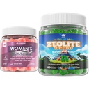LILICARE Zeolite Detox Gummies for Kids & Adults 2 Pack + Womens Multivitamin Gummy 1 Pack