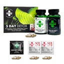 Rescue Detox 5 Day Detox Kit - 72ct Capsules | Comprehensive Full Body Cleanse with Bonus Instant ICE Caps