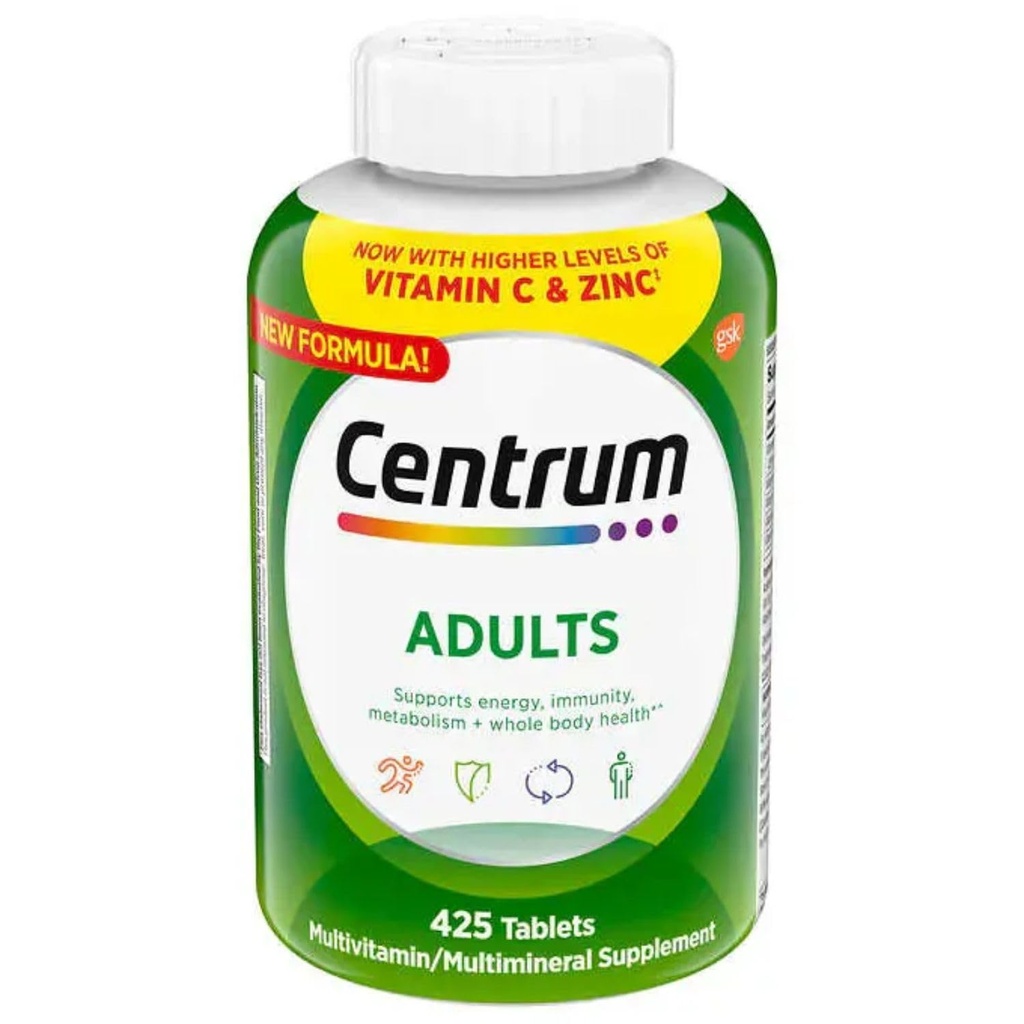 Centrum Base Adult Multivitamin Supplement, 425 Count