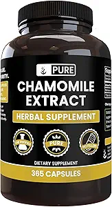 纯原始成份 Chamomile 提取, (100 Capsules) 永远纯净, 无添加剂或填充器, 实验室验证